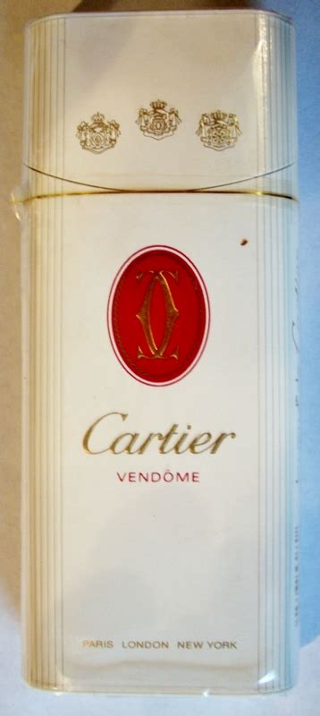 cartier vendome cigarettes.